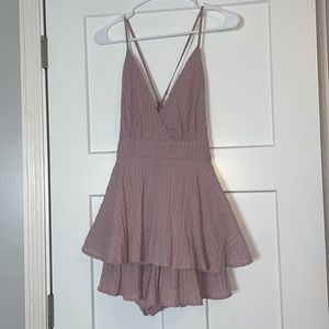 Blush pink romper